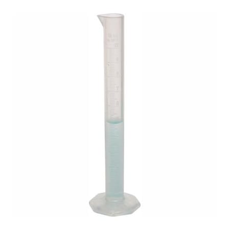 Bel-Art Bel-Art Single Scale Graduated Cylinder 284520000, 10ml Capacity, 0.1ml Graduation, Clear, 1/PK 284520000